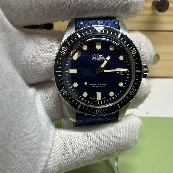 Oris Divers Blue Divers Sixty-Five Men's Watch - 01 733 7720 4055-07 8 21 18